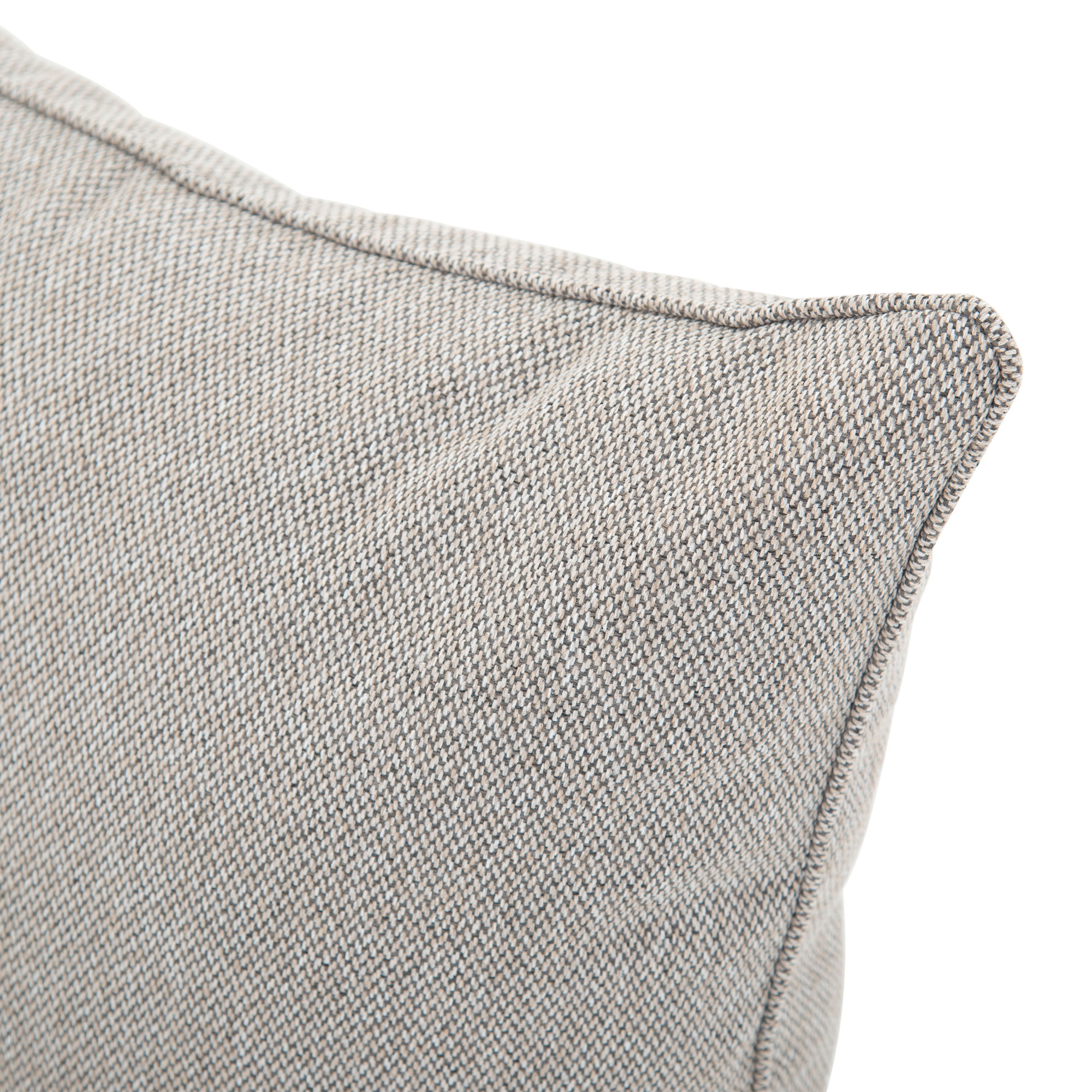 Posh, Kissen, 60x60, Hellgrau , Vega Sand Dune