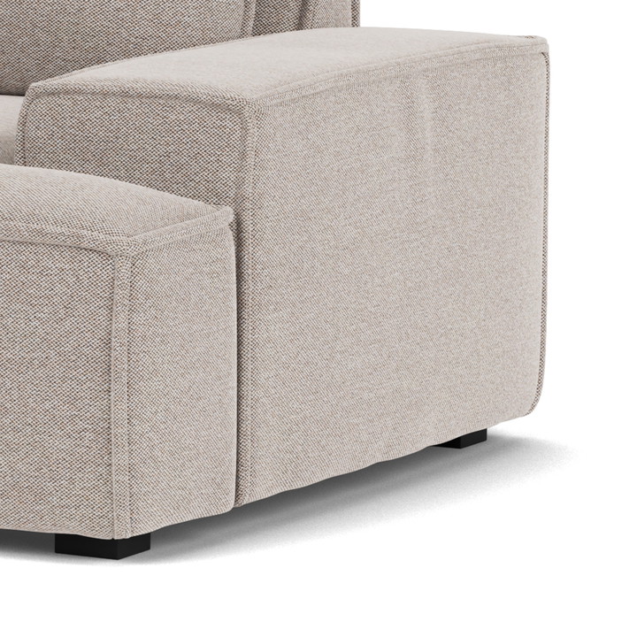 Daphne, 3,5-personers modulsofa - Agnes Brown (#412820)