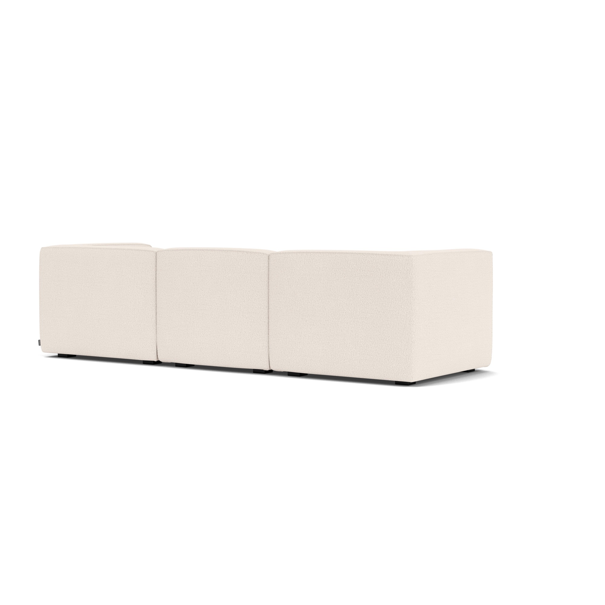 Dane, 3,5 places méridienne droite canapé modulable - Maya Cream (#413200)