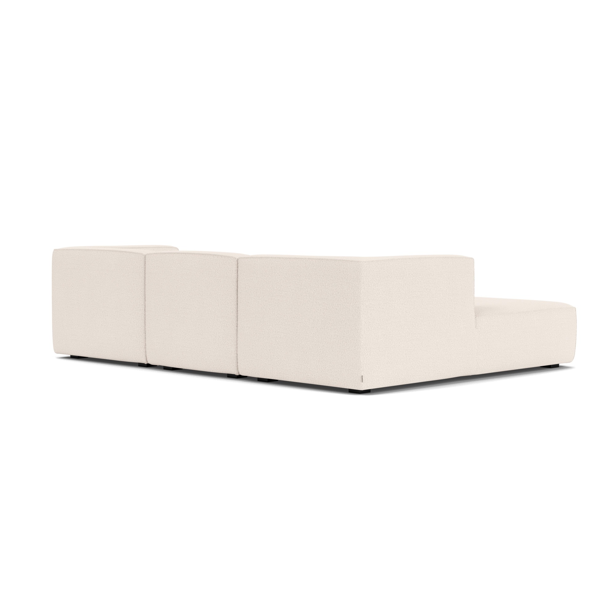 Dane, 3,5-Sitzer Modulsofa mit Récamiere links - Maya Cream (#412944)