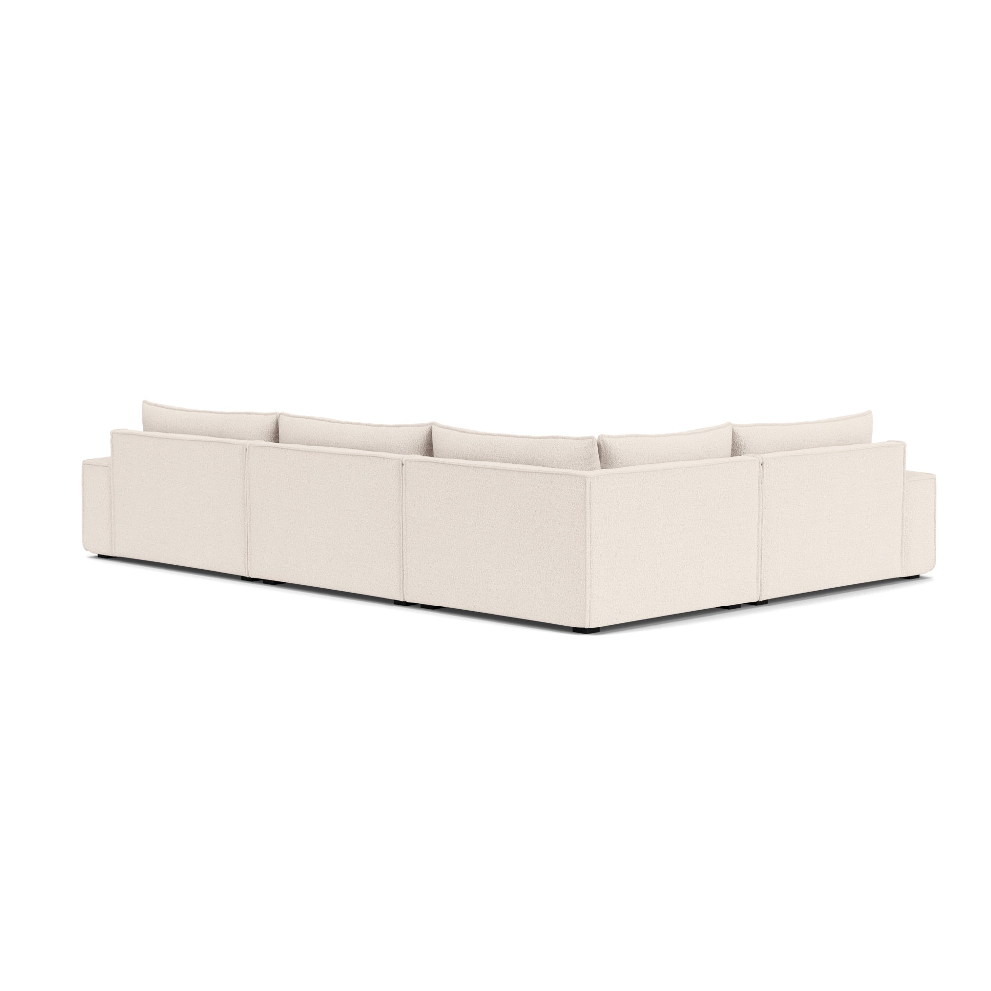 Daphne, Hjørne modulsofa, venstre - Maya Cream (#412538)