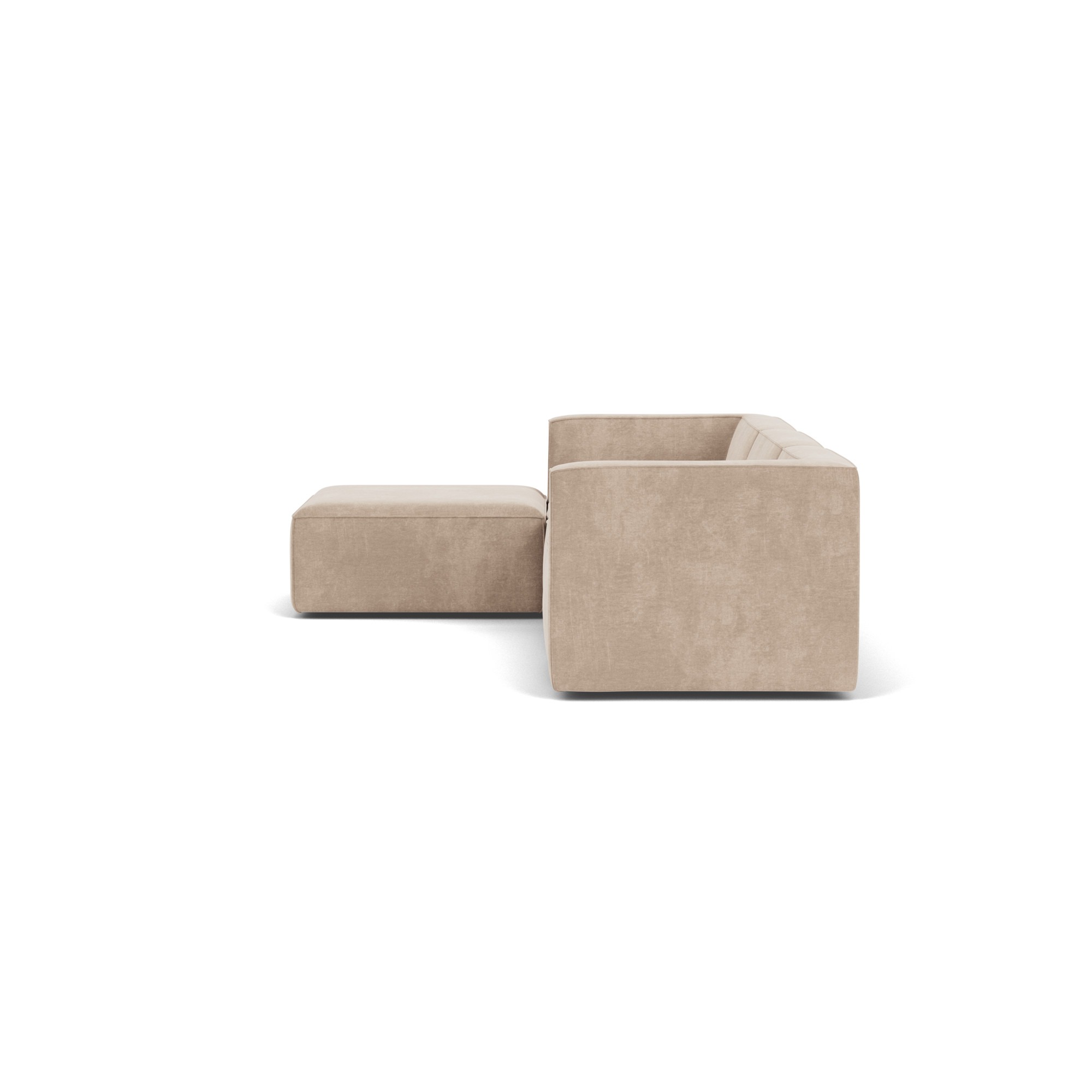 Dane, 3,5 places avec repose-pieds modulable - Danny Cream (#413165)
