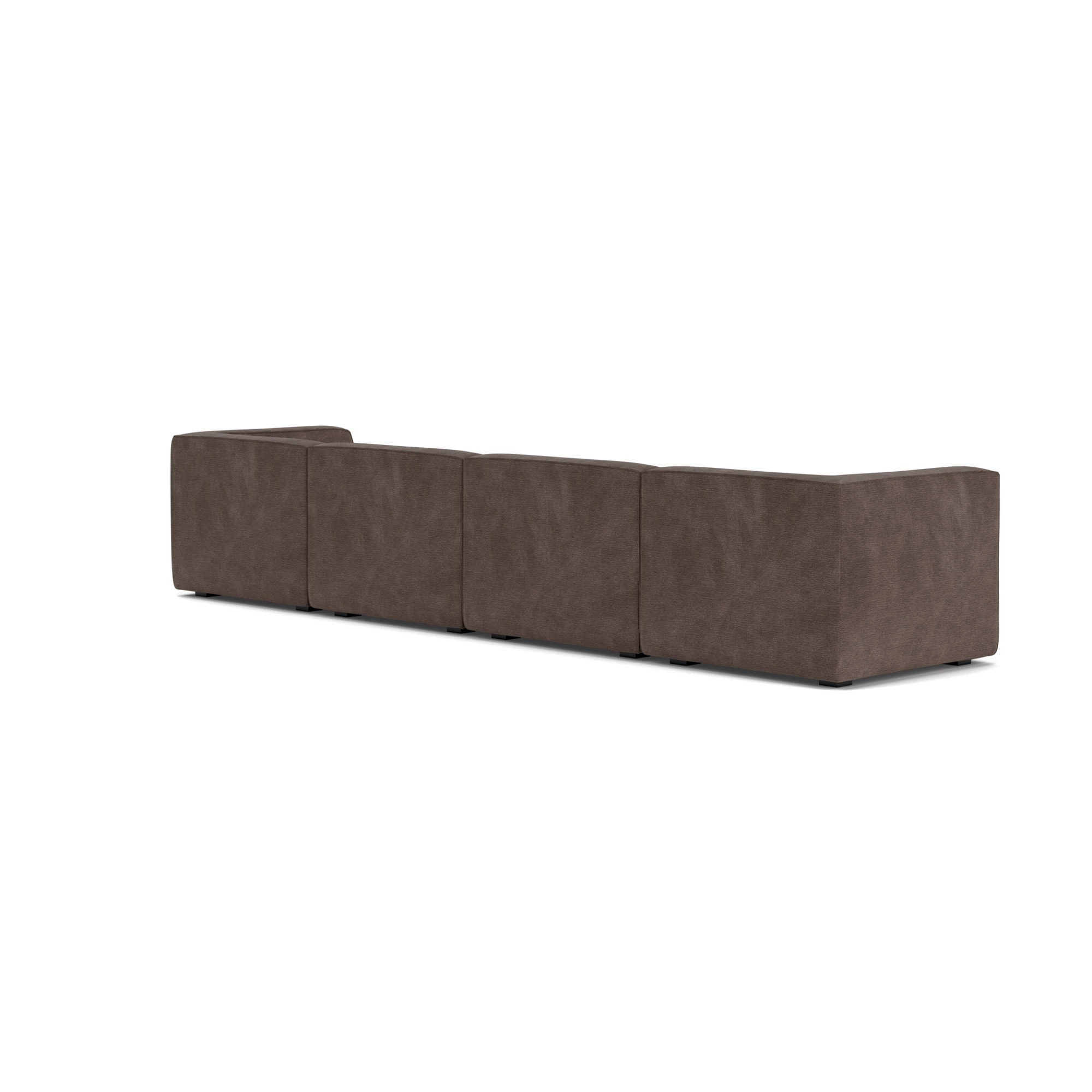 Dane, 4-Sitzer Modulsofa - Aulla cacao (#412713)
