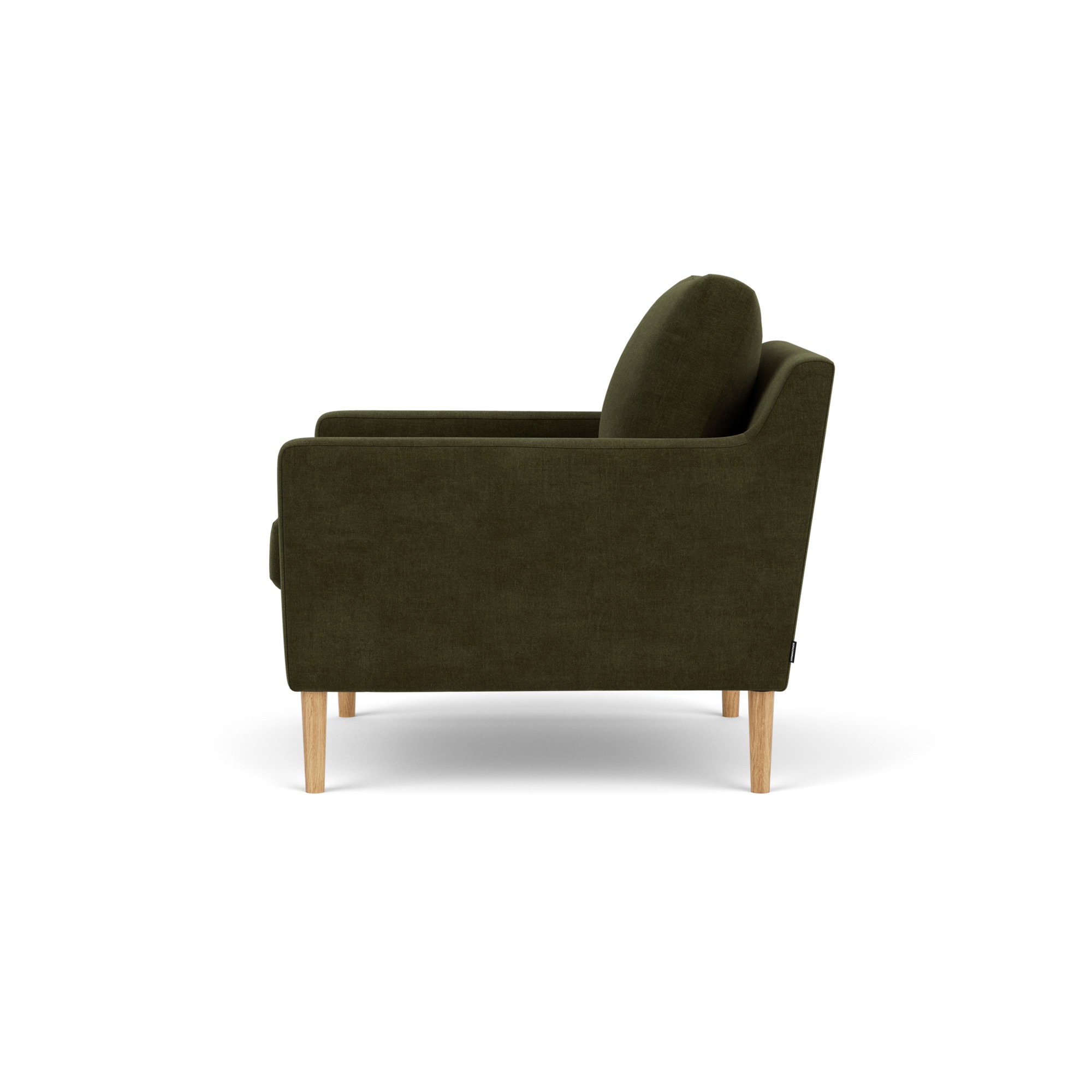 Astha, Fauteuil - Moss Olive (#414445)