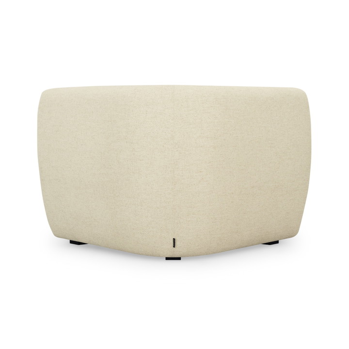Paula, hoek module, rechts - Moonlight Sand (#414346)