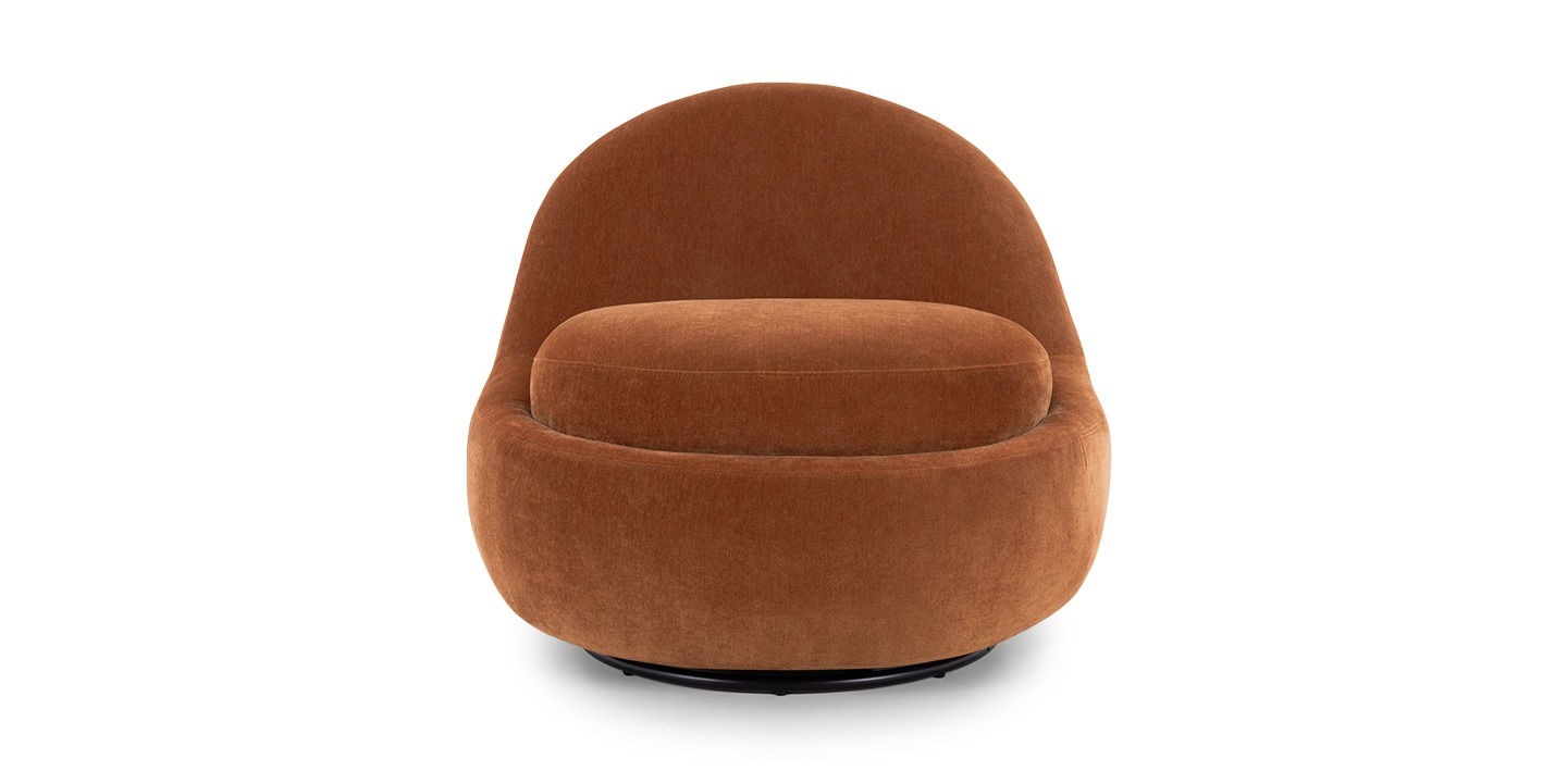 Babette, Fauteuil - Moss Rust (#417409)
