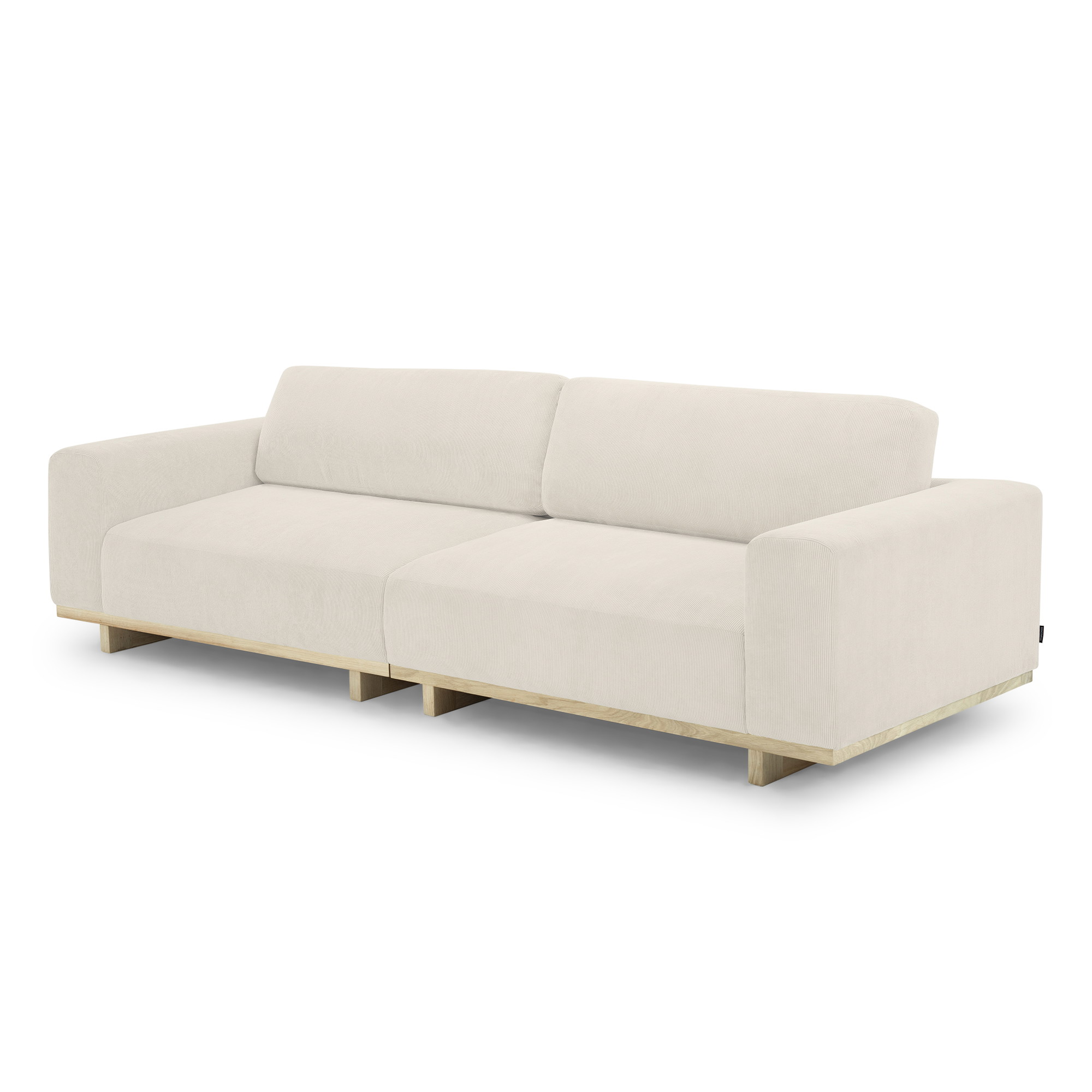 WOOD, ein cleveres Cabrio-Sofa mit großen Kissen: eine belohnte Innovation