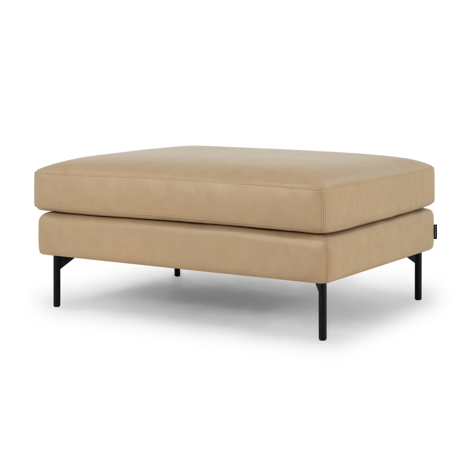 Noa, Fußhocker - Soffy Beige (#411712)