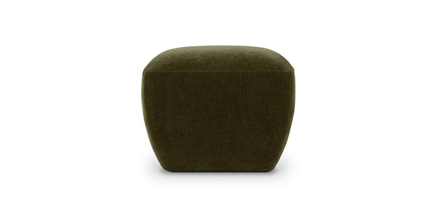 Ofelia, Pouf - Moss Olive (#414670)