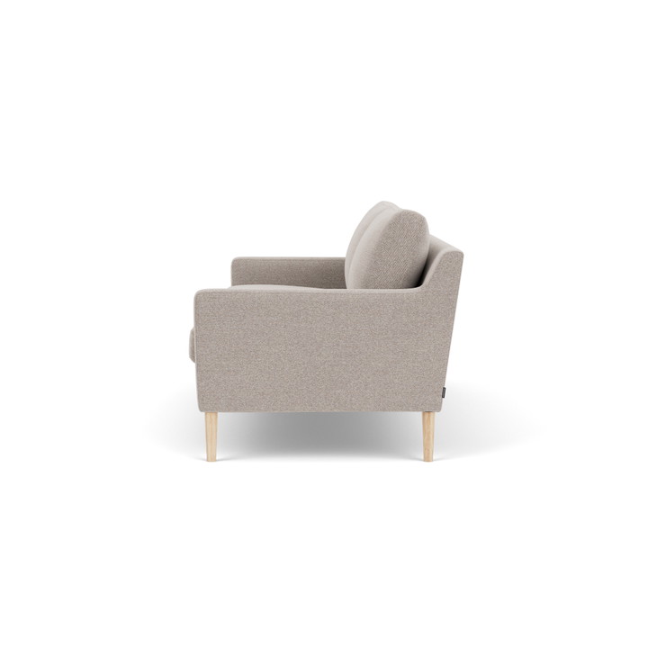 Astha, 3 personers sofa - Agnes Brown (#409747)