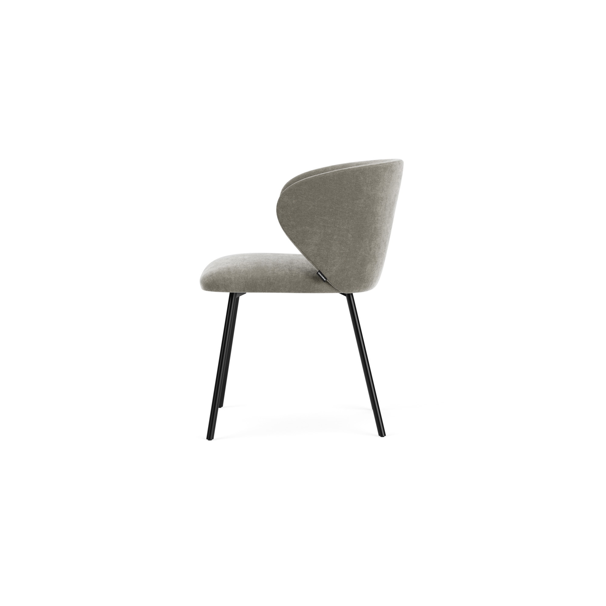 Ellie, Spisebordsstol - Planet Grey Green (#408198)