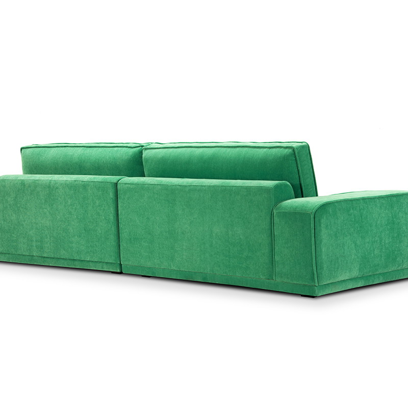 Leonora 3 sits soffa Grön - Moss Grass Green - SOFACOMPANY