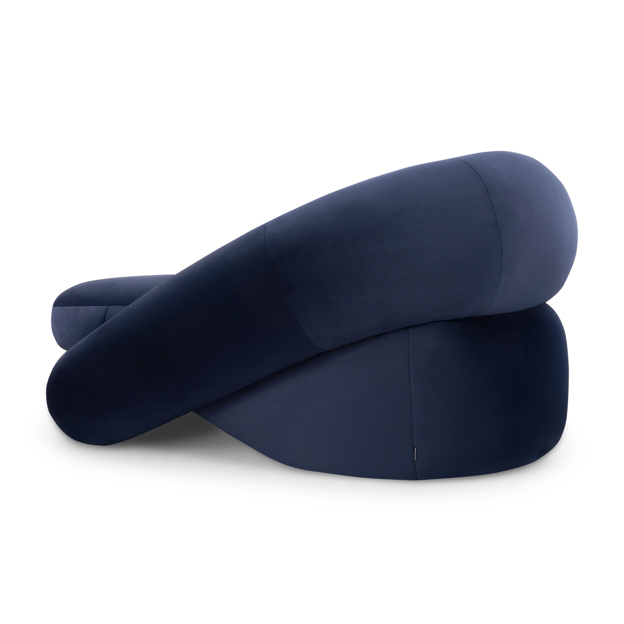Islet, Chaise longue, droit - Velour Lux Navy (#414405)