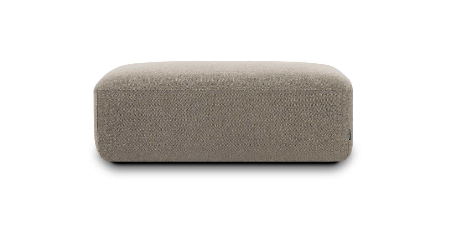Hailey, Fußhocker - Impression Greige (#415290)
