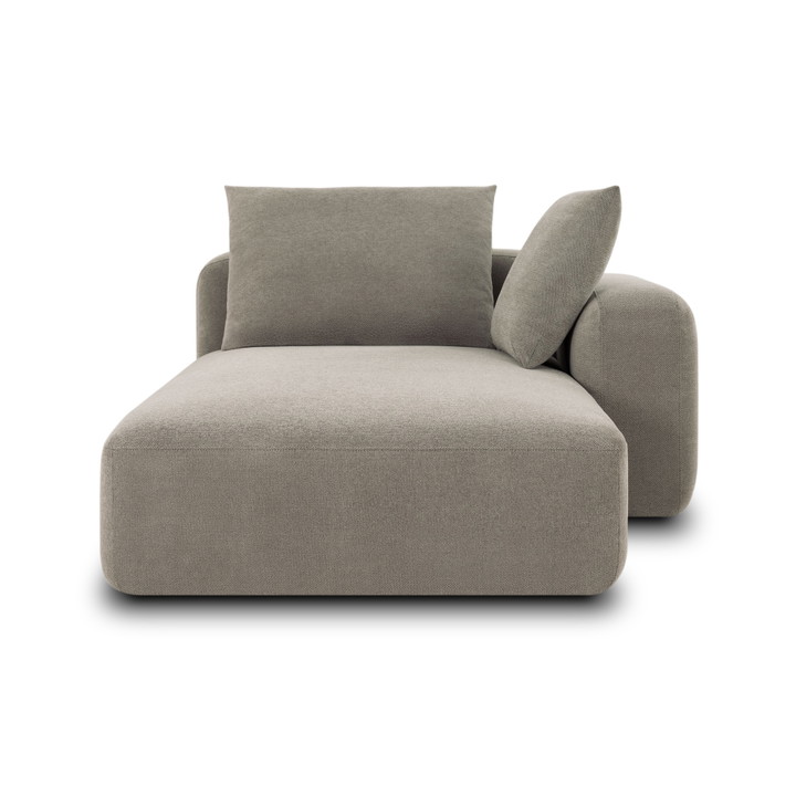 Hailey, Récamiere, rechts - Impression Greige (#415373)