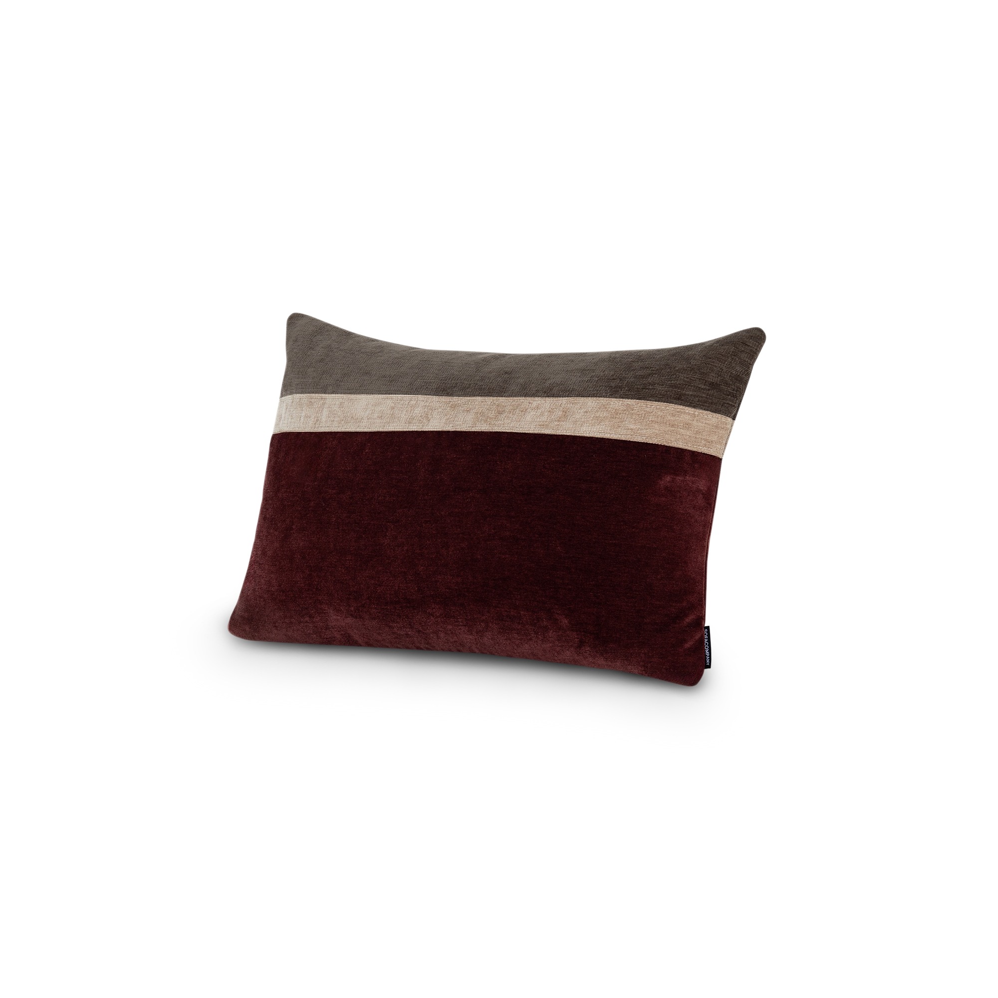 Ada, Pude, 40x60 - Moss Burgundy (#413829)