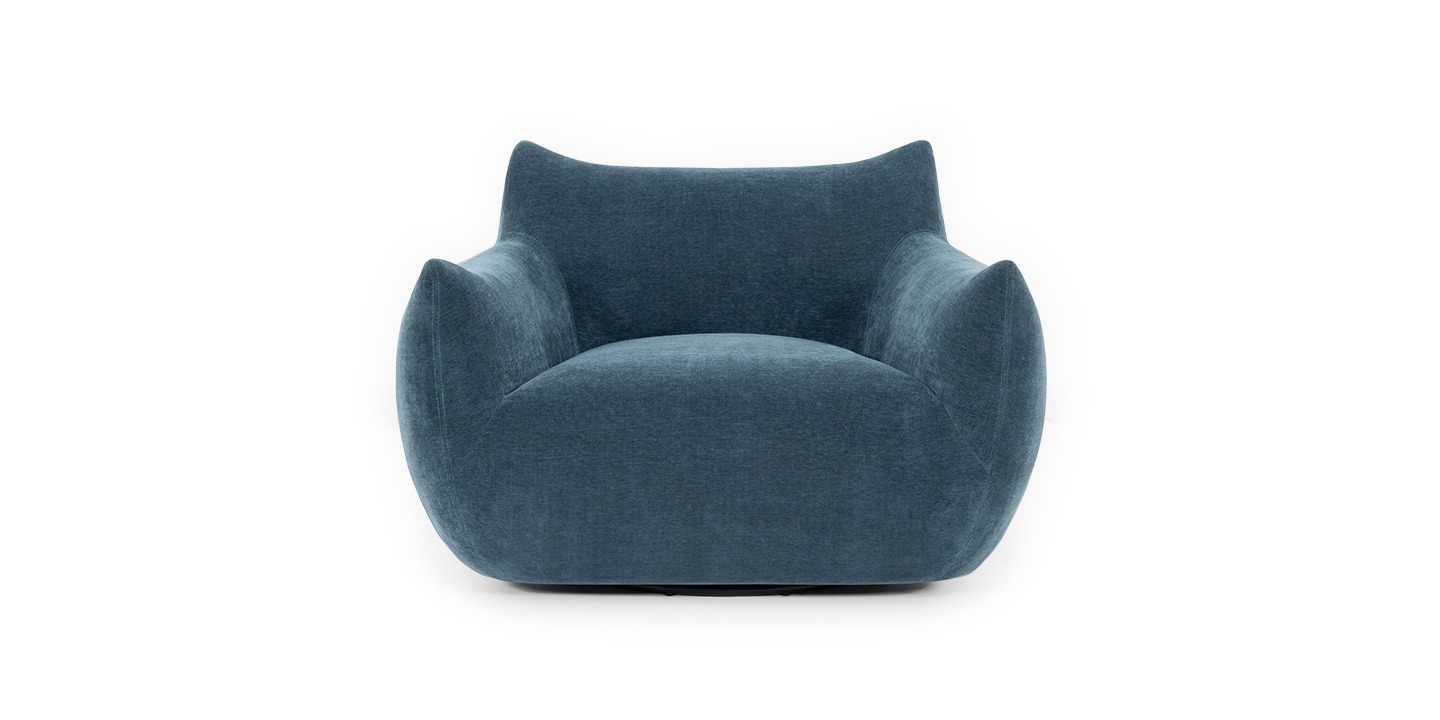 Skylar, Sessel - Danny Dusty Blue (#416610)