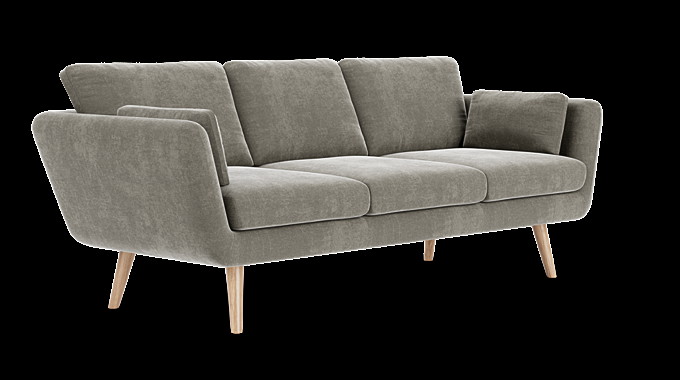 Sigrid, 3 personers sofa - Planet Grey Green (#405681)