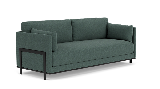 CHILL by SLS, 3-sits soffa - Form Blue Grey (#405783)