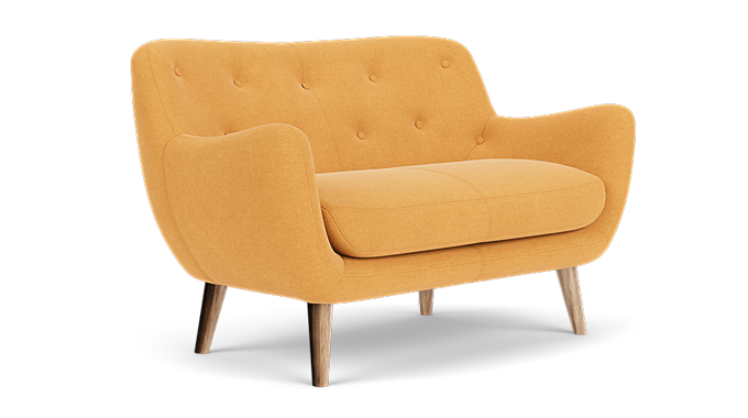 Herman, 2 personers sofa - Sunday Curry (#405872)