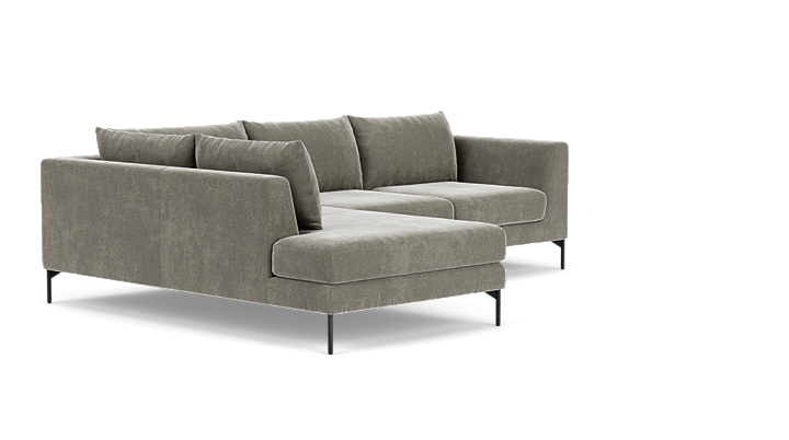 Noa, Hjørnesofa venstre - Planet Grey Green (#405904)