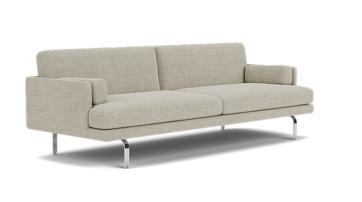 Ernest, 3 personers sofa - Vega Sand Dune (#405990)