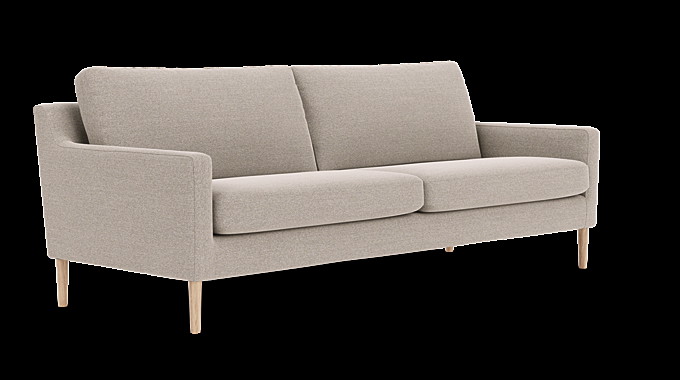 Astha, 3 personers sofa - Agnes Brown (#406273)