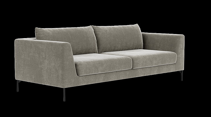 Noa, 3 personers sofa - Planet Grey Green (#406347)
