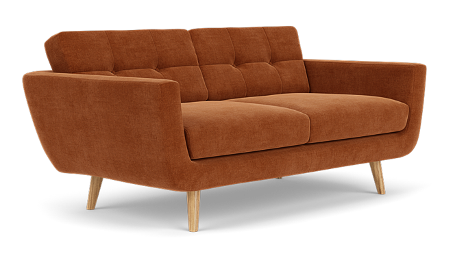 Vera, 2 personers sofa - Moss Rust (#406748)