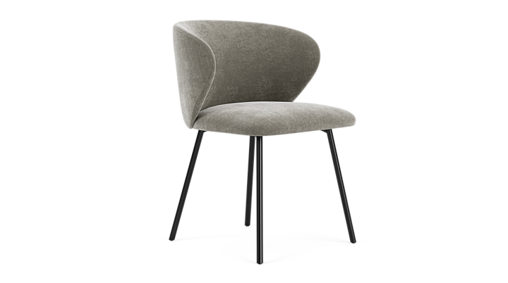 Ellie, Spisebordsstol - Planet Grey Green (#407619)