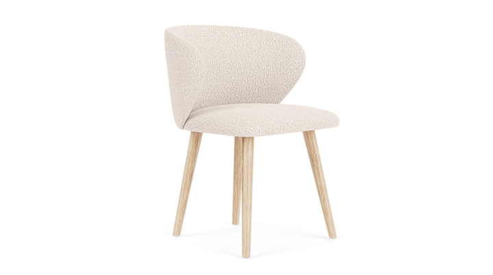 Ellie, Chaise de salle à manger - Maya Cream (#407621)