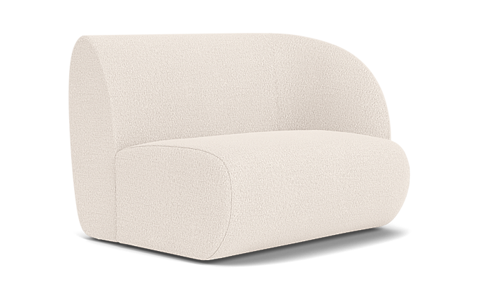 Paula, 1-zits module, rechts - Maya Cream (#410233)