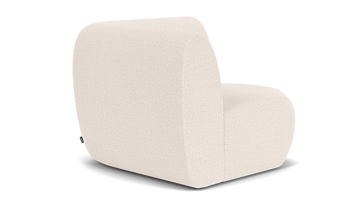 Paula, hoek module, links - Maya Cream (#410235)