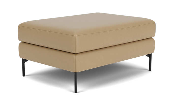 Noa, Fußhocker - Soffy Beige (#410285)
