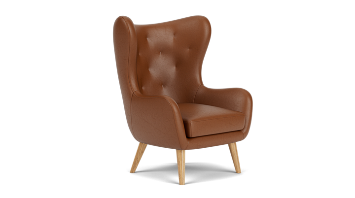 Paul, Sessel - Soffy Cognac (#411342)