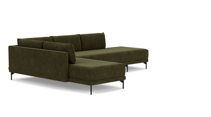 Vivica, Bäddsoffa, vänster - Moss Olive (#411736)