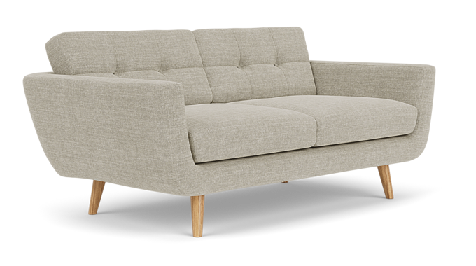 Vera, 2 personers sofa - Vega Sand Dune (#411763)