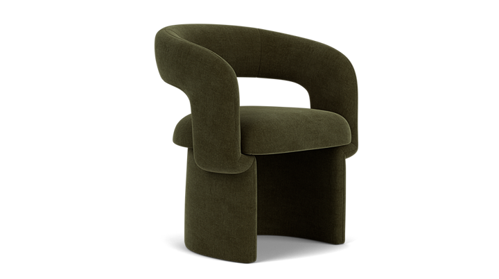 Asger, Spisebordsstol - Moss Olive (#412176)
