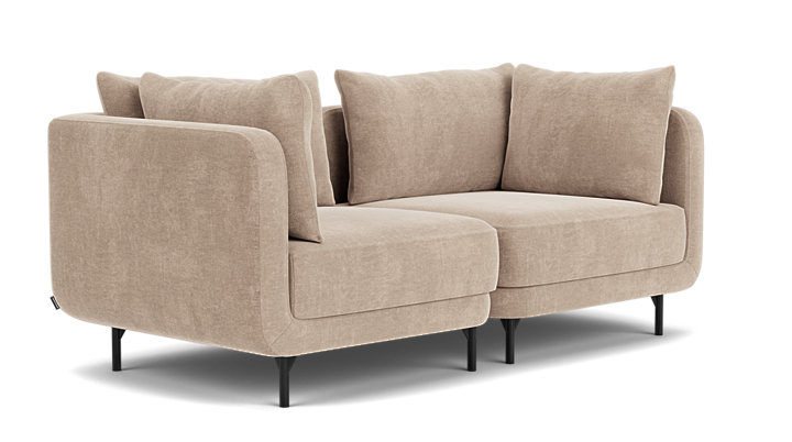 Maison, 2-personers modulsofa - Danny Cream (#412389)