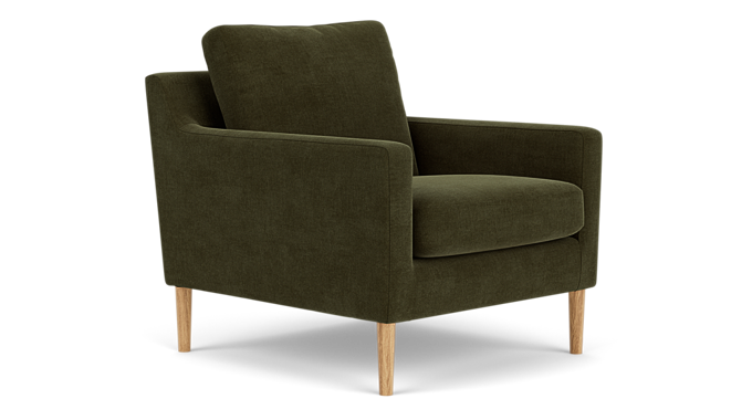 Astha, Fauteuil - Moss Olive (#412554)