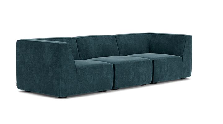 Dane, 3,5-personers modulsofa - Danny Dusty Blue (#412587)