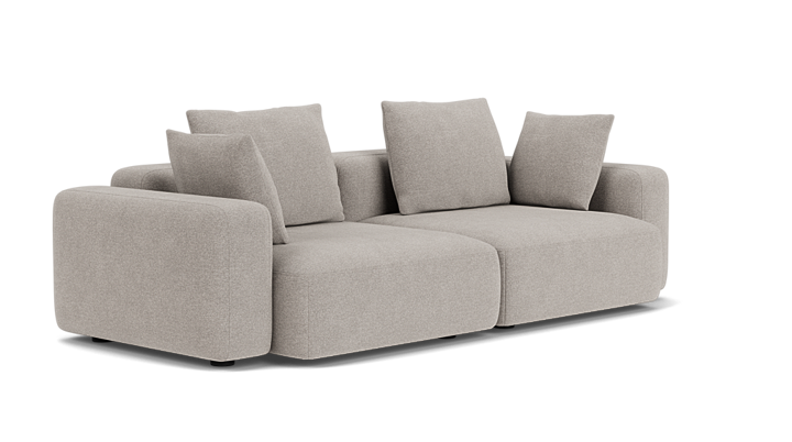Hailey, 3,5-Sitzer Modulsofa - Impression Greige (#415426)