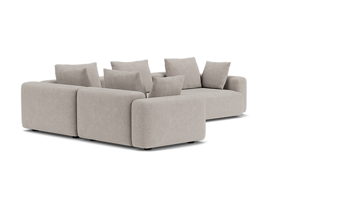 Hailey, Modulsofa, Ecke links - Impression Greige (#415476)