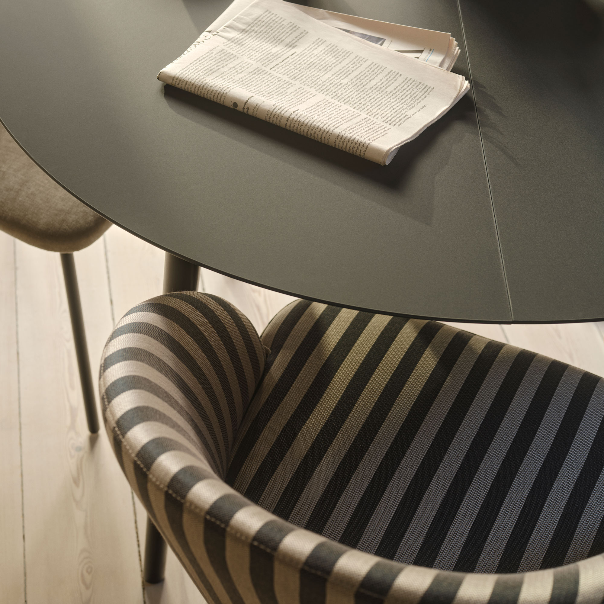 Amelia, Spisebord, Ø 120 cm (L120 - 170 cm) (#410117)