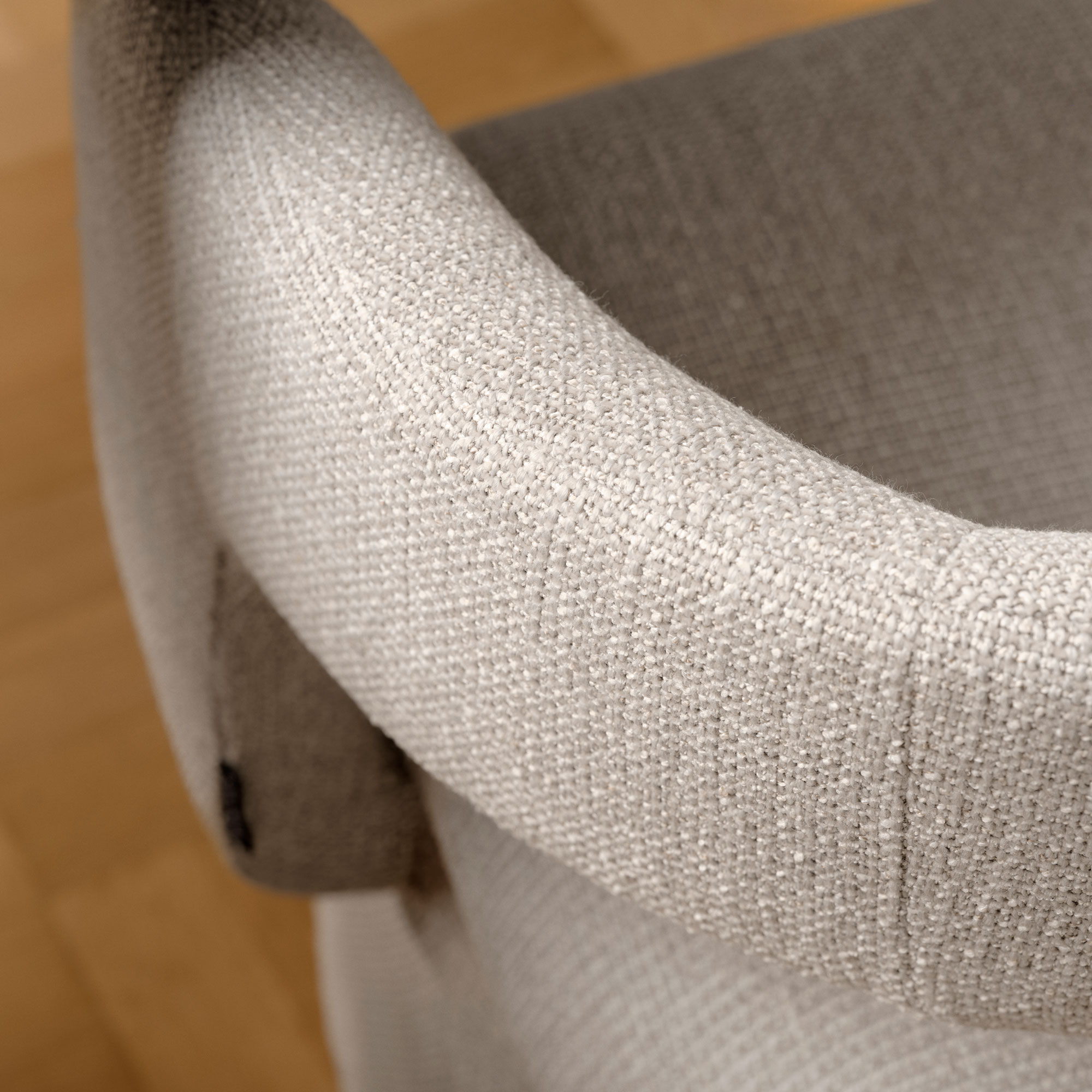 Asger, Chaise de salle à manger - Nola Sand (#414484)