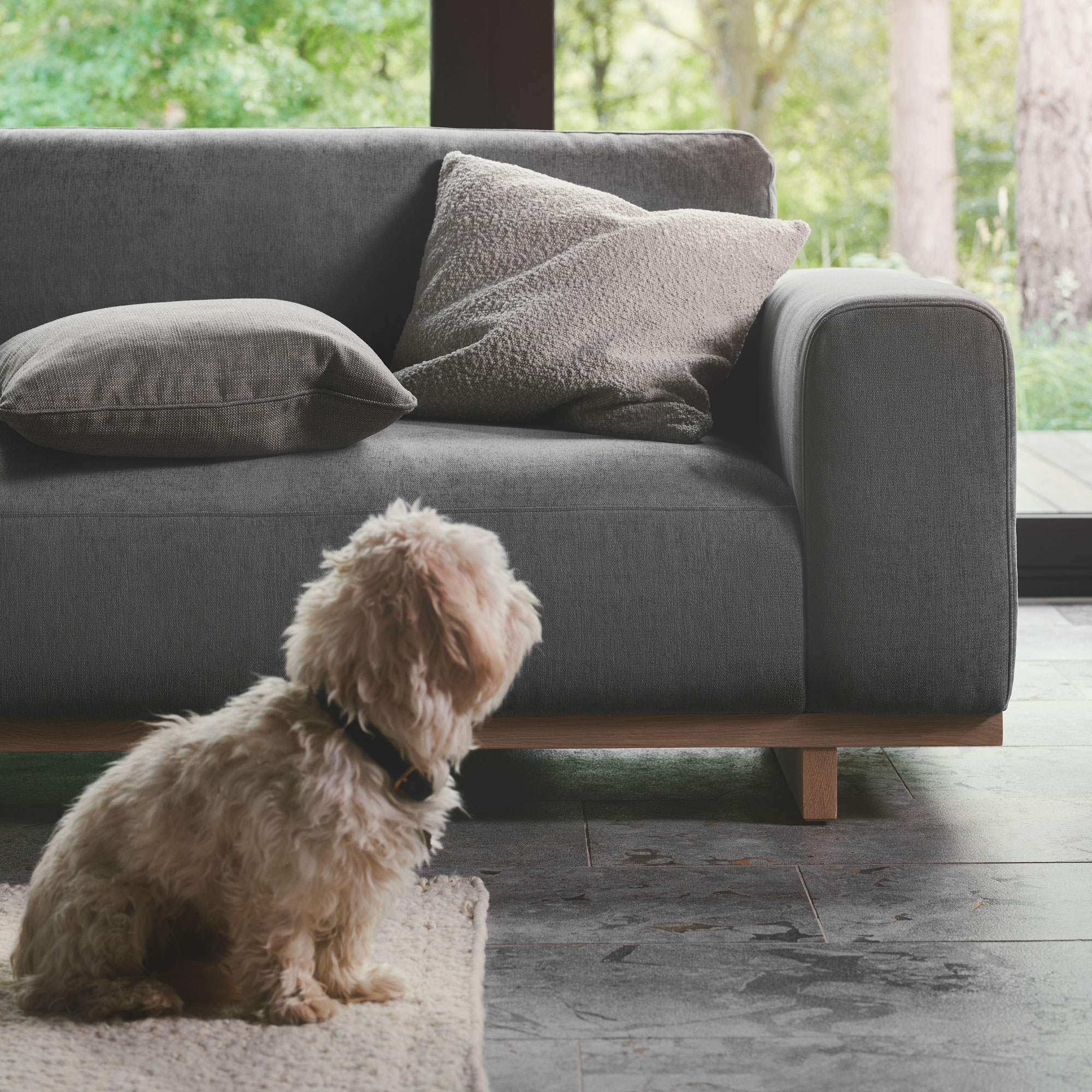 Aya 3-zitsbanken Groen - Planet Grey Green - SOFACOMPANY