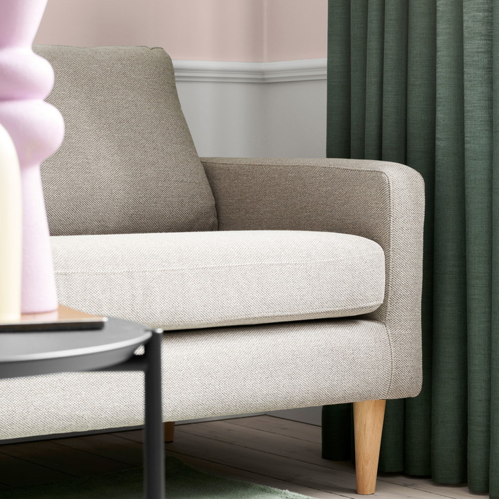 Anna, 3er Sofa - Agnes Brown (#417516)