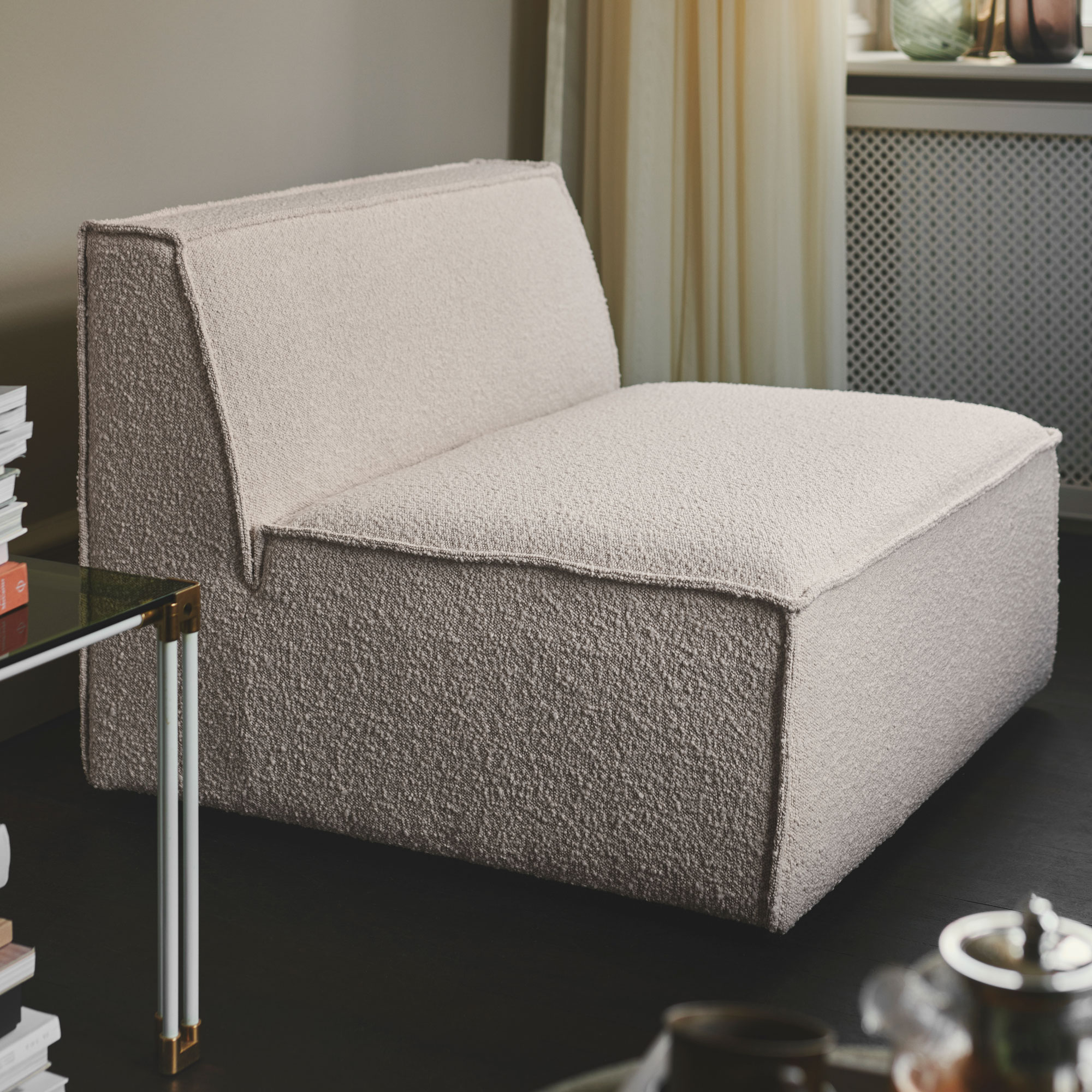 Dane, Module repose-pieds - Maya Cream (#407501)