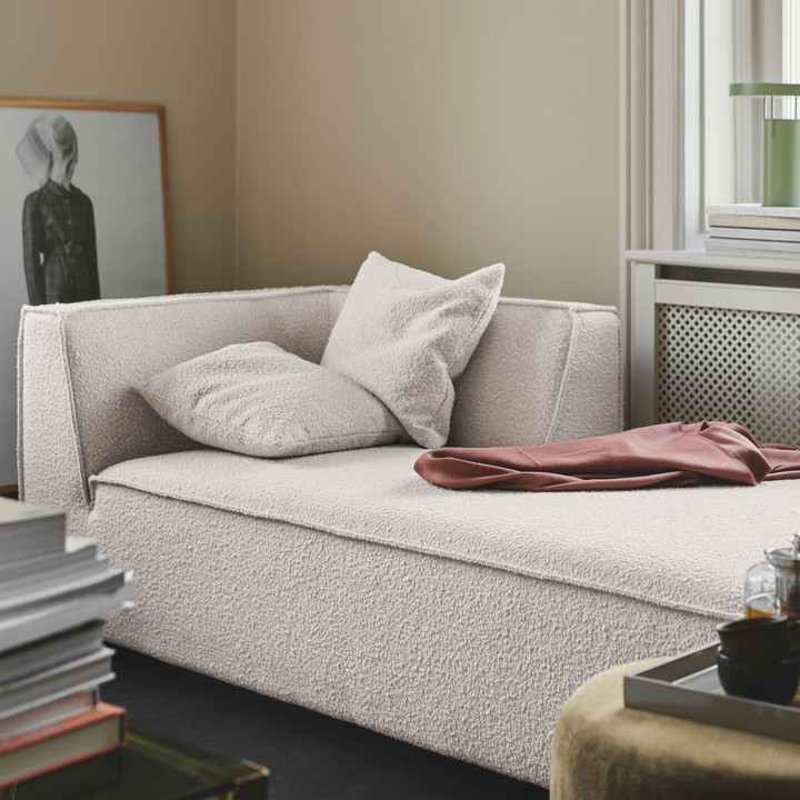 Dane, chaiselongue module, links - Maya Cream (#406889)