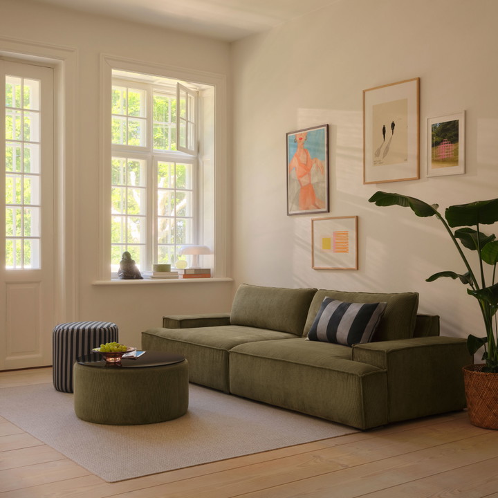 Daphne, 3,5-personers modulsofa - Free Sage (#417230)